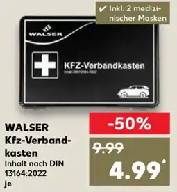 Kaufland WALSER Kfz-Verbandkasten Angebot
