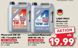 Kaufland LIQUI MOLY Motorenöl Angebot