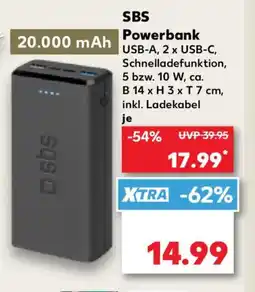 Kaufland SBS Powerbank Angebot