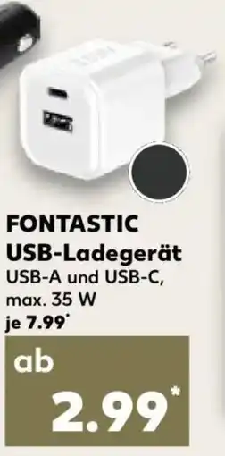 Kaufland FONTASTIC USB-Ladegerät Angebot