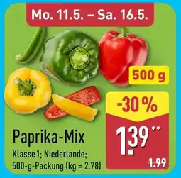 Aldi Nord Paprika-Mix Angebot