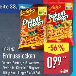 Aldi Nord LORENZ Erdnusslocken Angebot