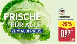 Aldi Nord Eisbergsalat Angebot