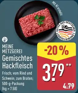 Aldi Nord MEINE METZGEREI Gemischtes Hackfleisch Angebot