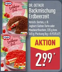 Aldi Nord Dr.Oetker Backmischung Erdbeerzeit Angebot
