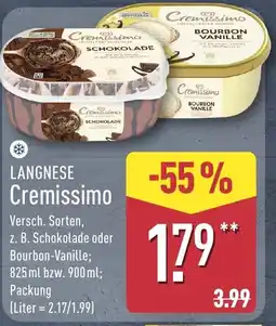 Aldi Nord LANGNESE Cremissimo Angebot