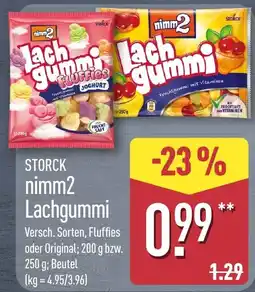 Aldi Nord STORCK nimm2 Lachgummi Angebot