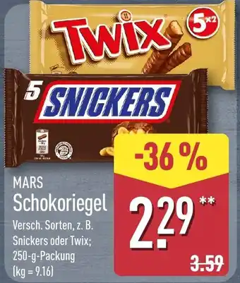 Aldi Nord MARS Schokoriegel Angebot