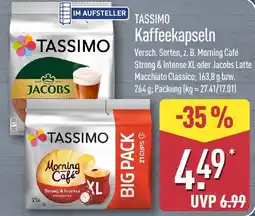 Aldi Nord TASSIMO Kaffeekapseln Angebot