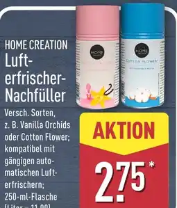 Aldi Nord HOME CREATION Lufterfrischer Nachfüller Angebot