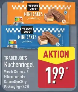 Aldi Nord TRADER JOE'S Kuchenriegel Angebot