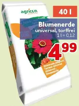 CENTERSHOP agricon Blumenerde Angebot