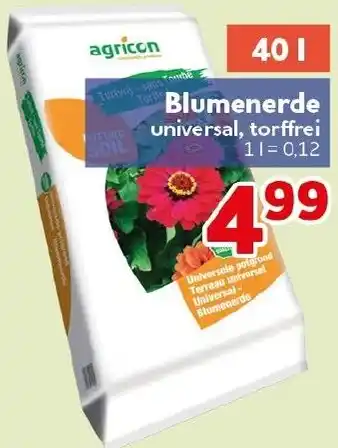 CENTERSHOP agricon Blumenerde Angebot