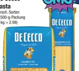 EDEKA Bandelt De Cecco Pasta Angebot