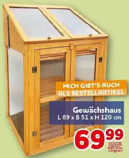CENTERSHOP Gewächshaus Angebot