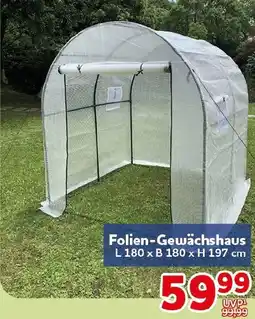 CENTERSHOP Folien-Gewächshaus Angebot