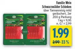 diska Familie Wein Schwarzwälder Schinken Angebot