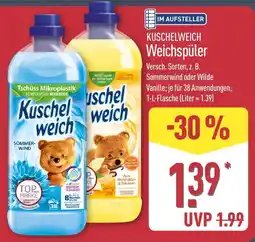 Aldi Nord Kuschelweich weichspüler Angebot