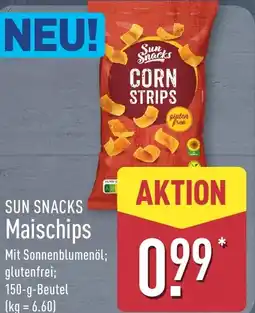 Aldi Nord SUN SNACKS Maischips Angebot