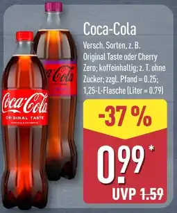 Aldi Nord Coca-Cola Angebot