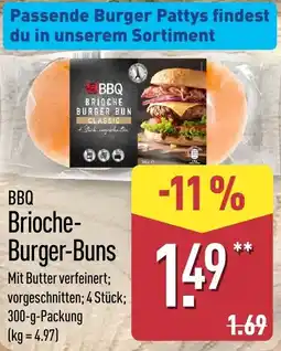 Aldi Nord BBQ Brioche Burger-Buns Angebot