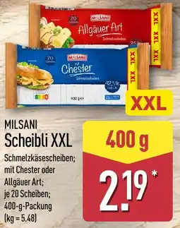 Aldi Nord MILSANI Scheibli XXL Angebot