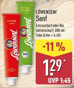 Aldi Nord Löwensenf senf Angebot