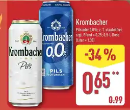 Aldi Nord Krombacher Angebot