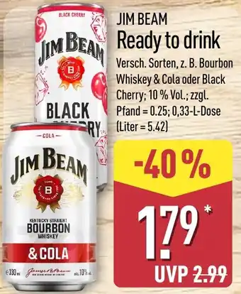 JIM BEAM Ready to drink
