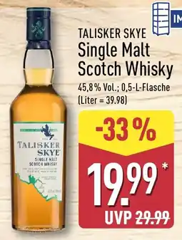 Aldi Nord Talisker skye single malt scotch whisky Angebot