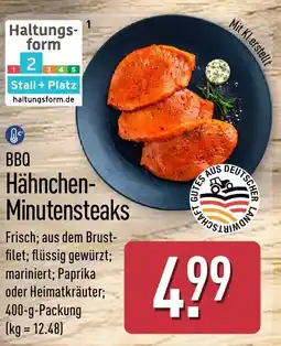 Aldi Nord BBQ Hähnchen- Minutensteaks Angebot