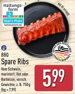 Aldi Nord BBQ Spare Ribs Angebot
