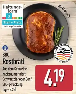 Aldi Nord BBQ Rostbrätl Angebot