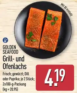 Aldi Nord GOLDEN SEAFOOD Grill- und Ofenlachs Angebot