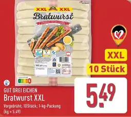 Aldi Nord GUT DREI EICHEN Bratwurst XXL Angebot