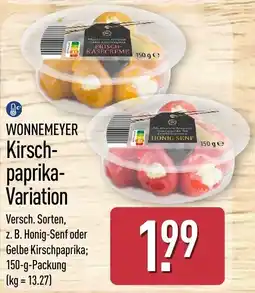 Aldi Nord WONNEMEYER Kirschpaprika Variation Angebot