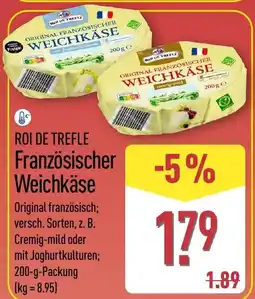 Aldi Nord ROI DE TREFLE Französischer Weichkäse Angebot
