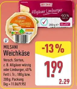 Aldi Nord MILSANI Weichkäse Angebot