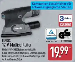 Aldi Nord FERREX 12-V-Multischleifer Angebot