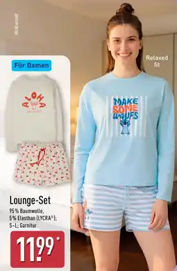 Aldi Nord Lounge-Set Angebot