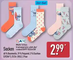 Aldi Nord Socken Angebot