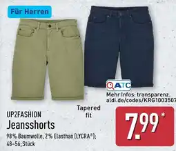 Aldi Nord UP2FASHION Jeansshorts Angebot