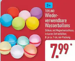 Aldi Nord TOYLINO Wiederverwendbare Wasserballons Angebot