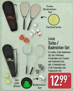 Aldi Nord CRANE Turbo-/ Badminton-Set Angebot