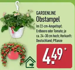 Aldi Nord GARDENLINE Obstampel Angebot