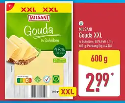 Aldi Nord MILSANI Gouda XXL Angebot