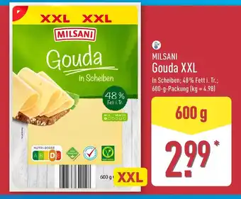 Aldi Nord MILSANI Gouda XXL Angebot