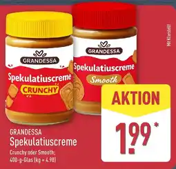 Aldi Nord GRANDESSA Spekulatiuscreme Angebot