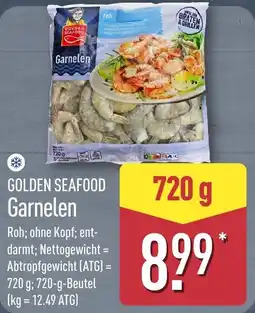 Aldi Nord GOLDEN SEAFOOD Garnelen Angebot