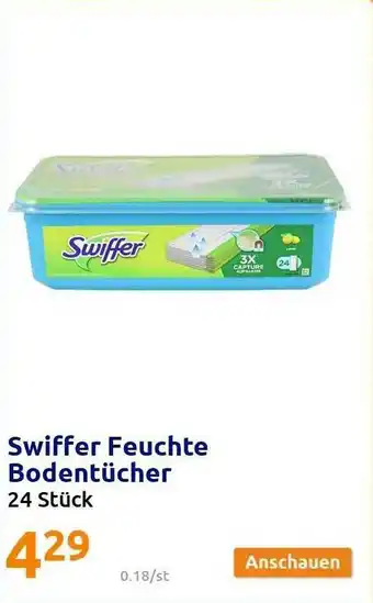 Action Swiffer Feuchte Bodentücher Angebot